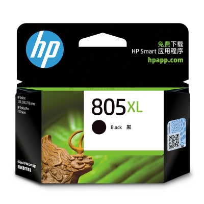惠普（HP）805原装大容量黑色墨盒 适用hp deskjet 1210/1212/2330/2332/2720/2729/2722打印机