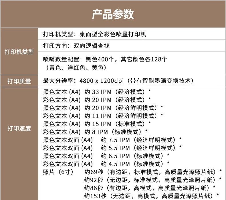 爱普生（EPSON）L6298(L6198升级款) 商务彩色无线多功能传真一体机（打印 复印 扫描 传真 wifi 自动双面）