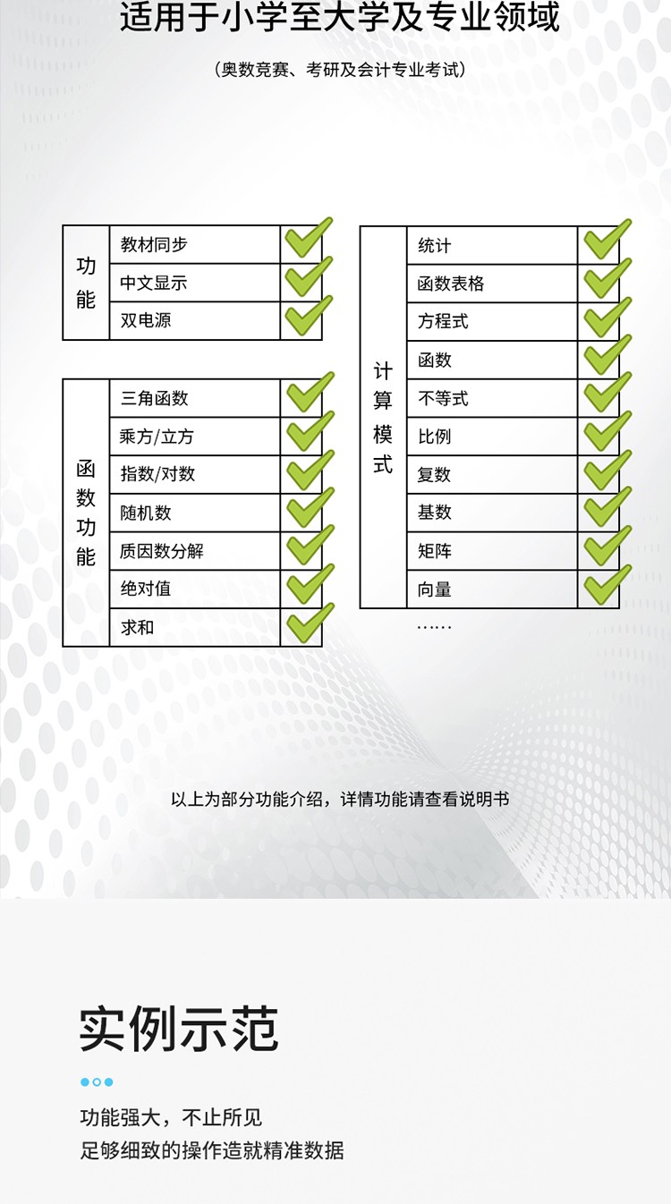 得力(deli)D991CN中文版双电源带保护盖科学函数计算器计算机 推荐中学大学教程及全国奥数物理竞赛使用 黑色