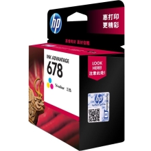 惠普（HP）678原装彩色墨盒 适用hp 1018/2515/1518/4648/3515/2548/2648/3548/4518打印机