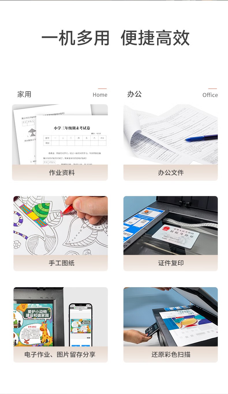 奔图（PANTUM）M6202W激光打印机 家用复印扫描一体机 手机无线学习打印 静谧黑